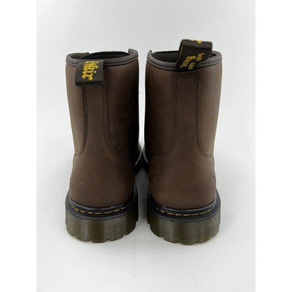 Dr Martens Awley Mens Size 13 Brown Leather Boots Crazy Horse Action NO SHOE BOX - Picture 11 of 11